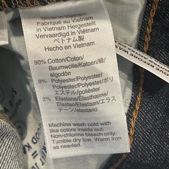 J. Crew Vintage Straight Jean In Resin Rinse Size 24 NWT - Picture 6 of 12